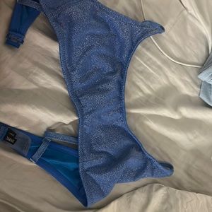 Triangl Swimwear Blue Bikini Top